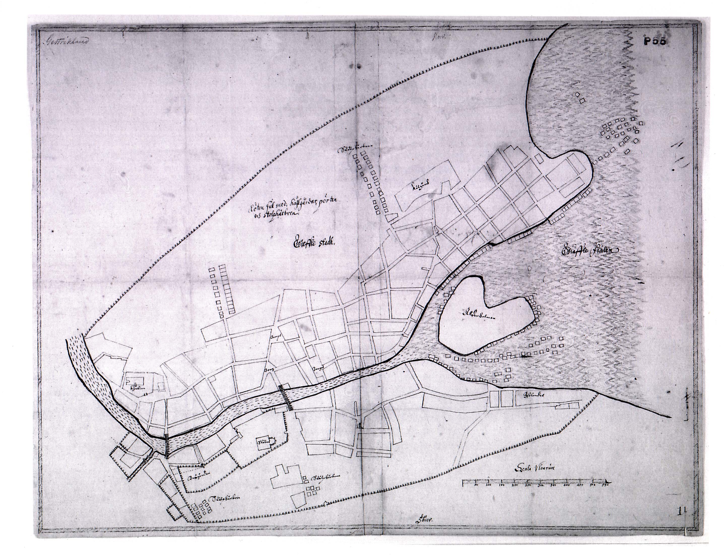 Rosenbaums karta detalj 1853 Stortorget.jpg
